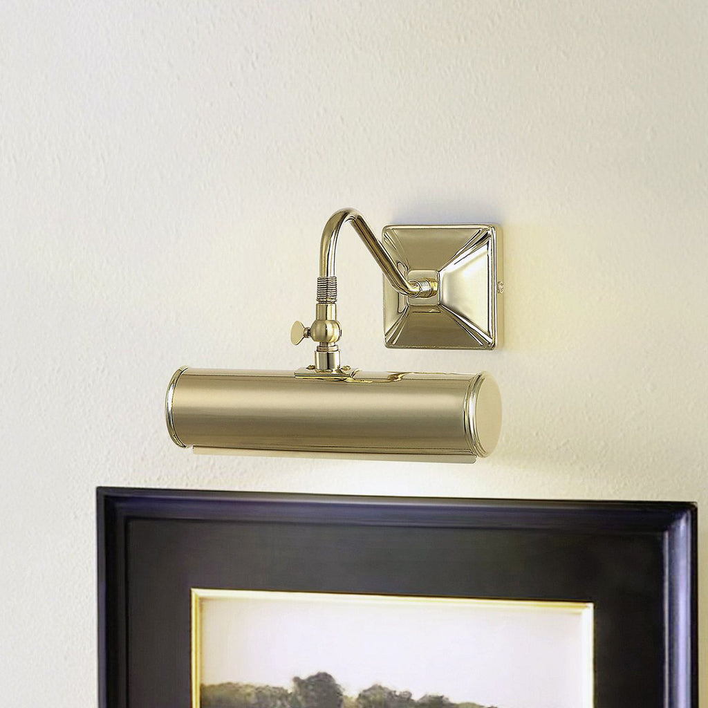 Small Picture Light in Polished Brass Finish PL1/10PB