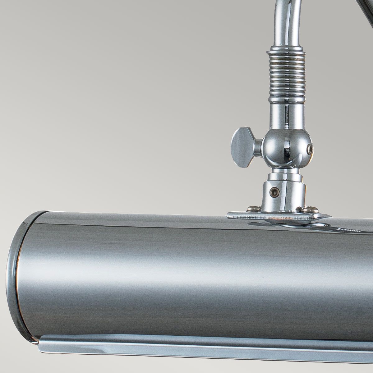 Small Picture Light in Polished Chrome Finish PL1/10PC