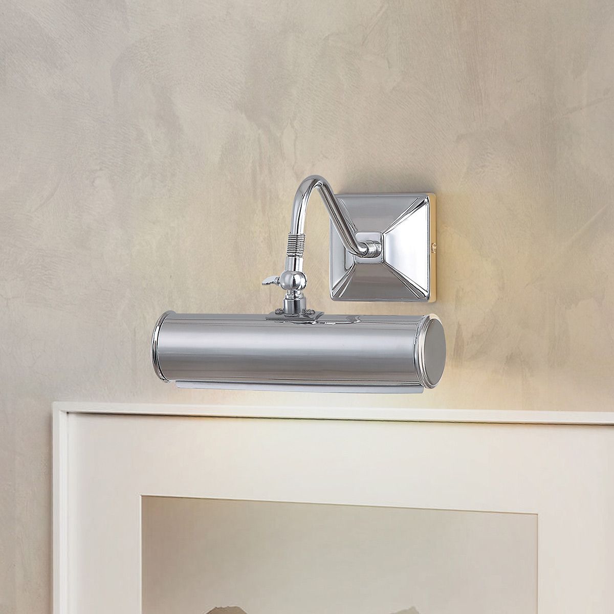 Small Picture Light in Polished Chrome Finish PL1/10PC