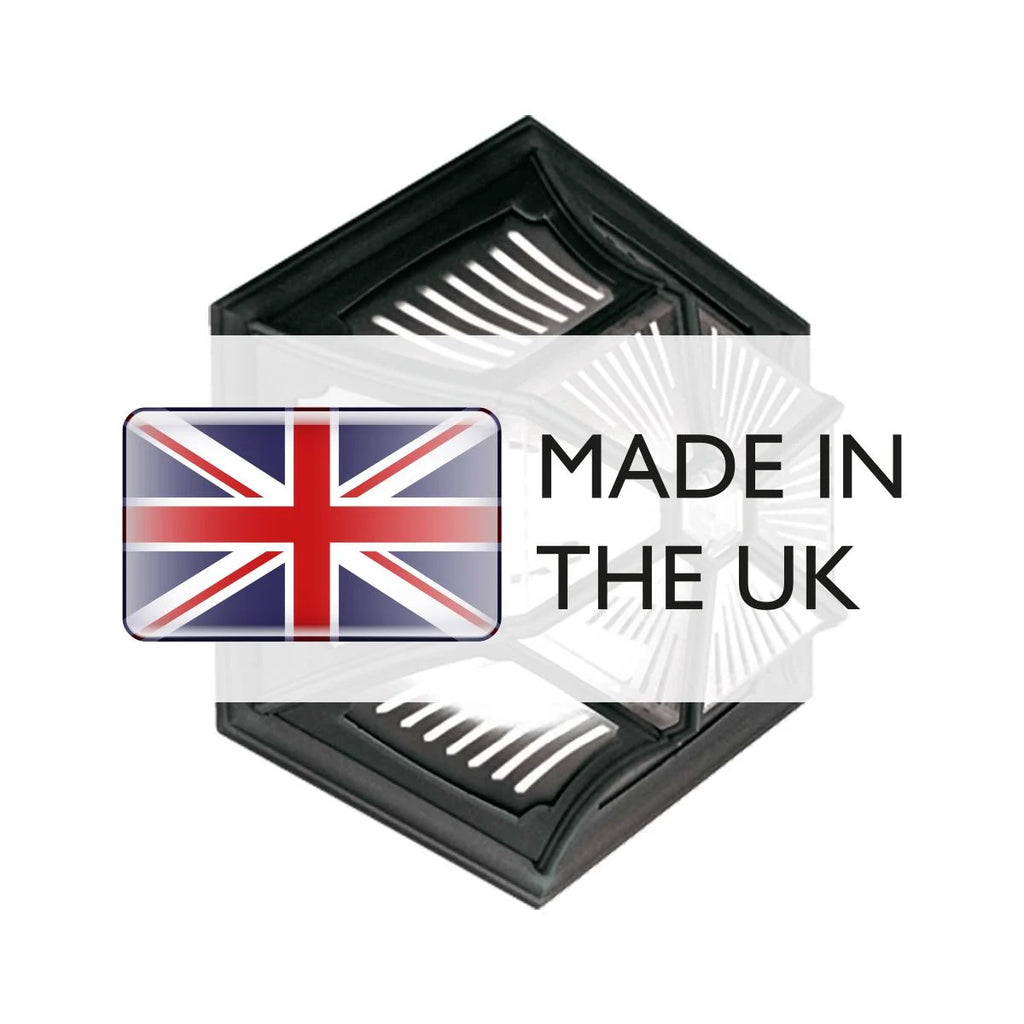 Parish Classic Outdoor Flush Ceiling Lantern In Black Finish IP44 PR12 BLACK
