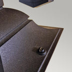 Parish Outdoor Single Wall Lantern In Black Finish IP44 PRM2 BLACK