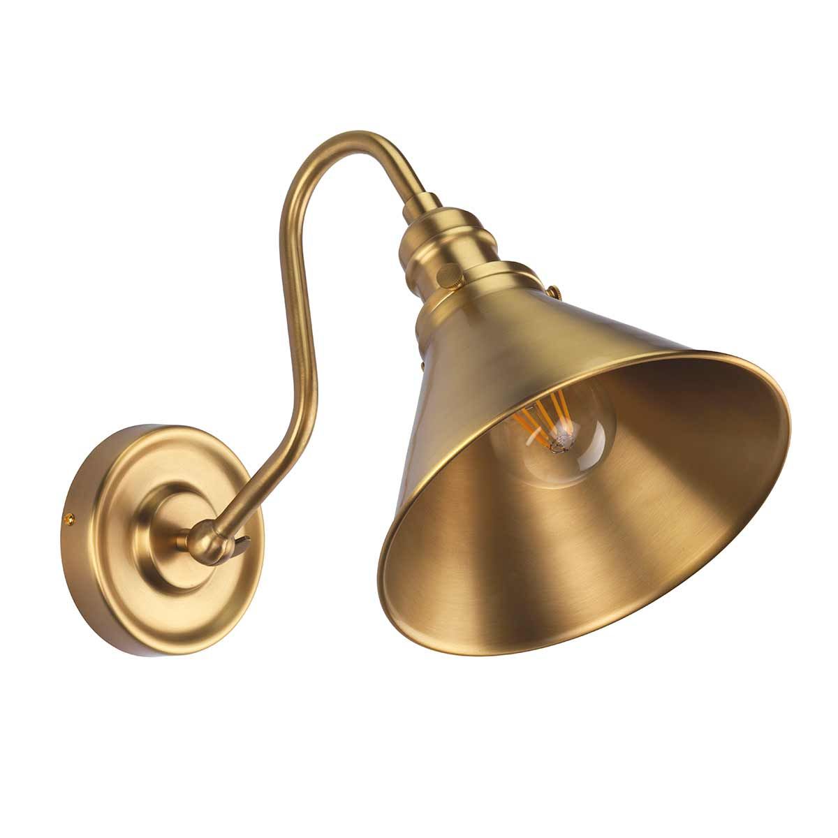 Provence French Style Wall Light in Aged Brass PV1-AB