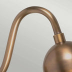 Somerton Traditional Outdoor Wall Light In Aged Brass Finish IP44 SOMERTON BR