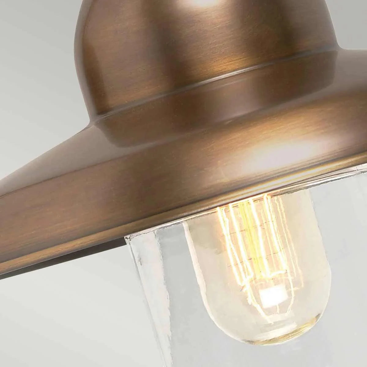 Somerton Traditional Outdoor Wall Light In Aged Brass Finish IP44 SOMERTON BR