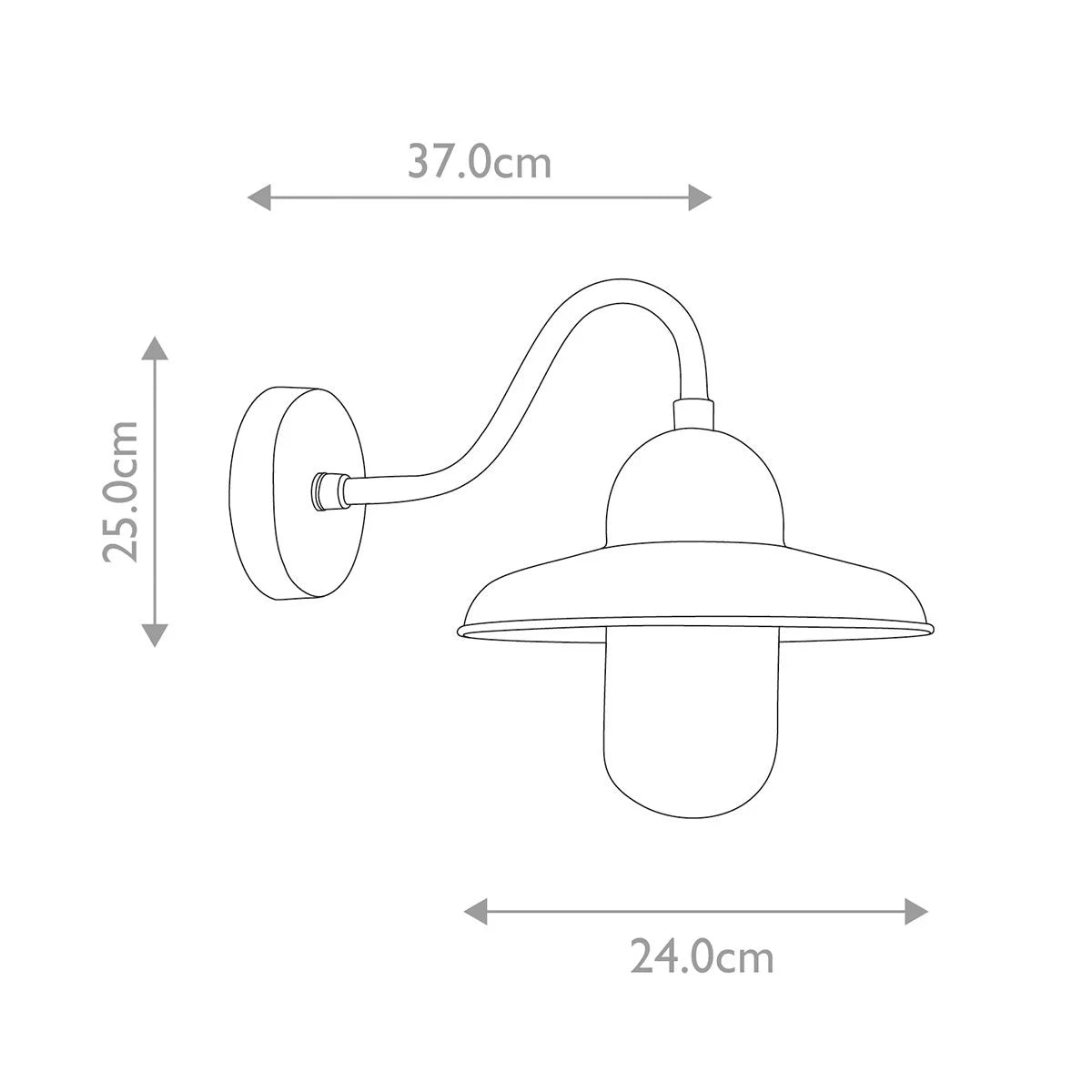Somerton Traditional Outdoor Wall Light In Aged Brass Finish IP44 SOMERTON BR