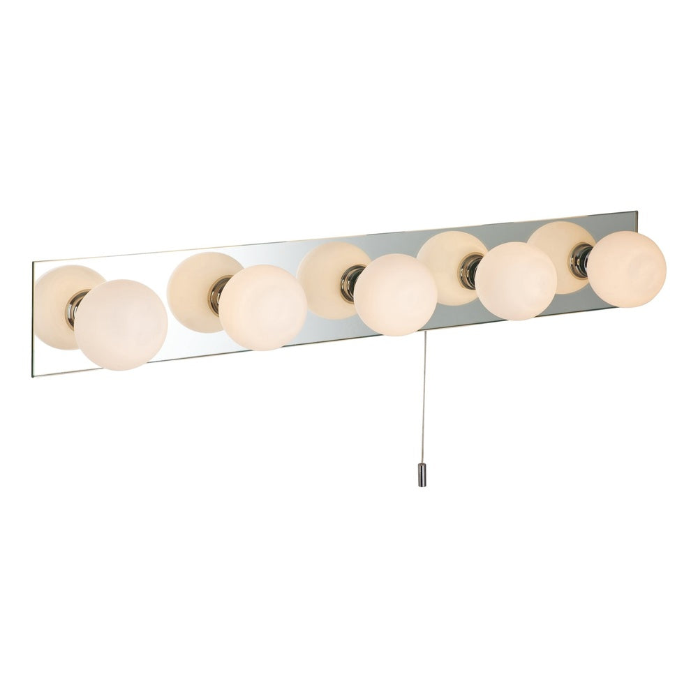 6410 Showtime Mirror 5 Light Bathroom Wall Light