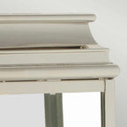 St Martins Solid Brass Outdoor Lantern, Polished Nickel